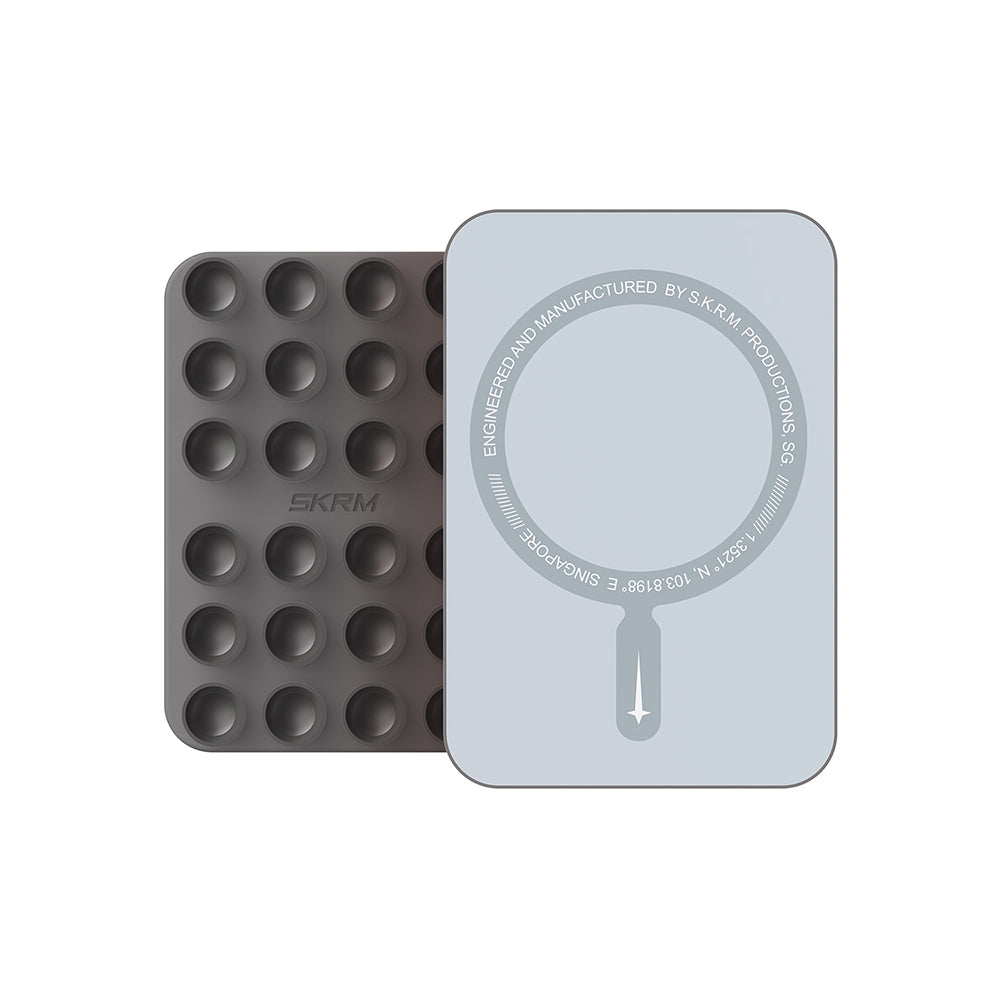 Skinarma Stax Magnetik Vakumlu Telefon Tutucu Füme