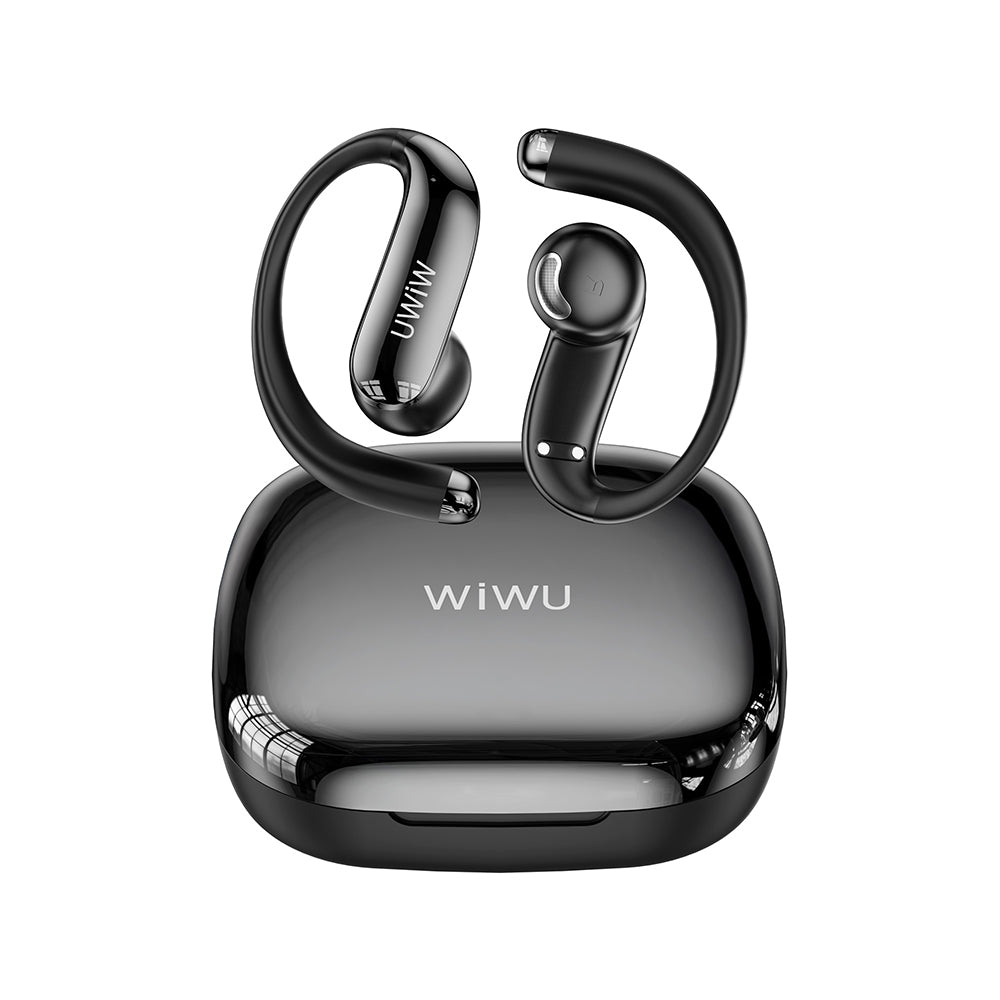 Wiwu Ai303 Ai Çeviri Özellikli ENC Teknolojili Kulak İçi Bluetooth Kulaklık v6.0 Siyah