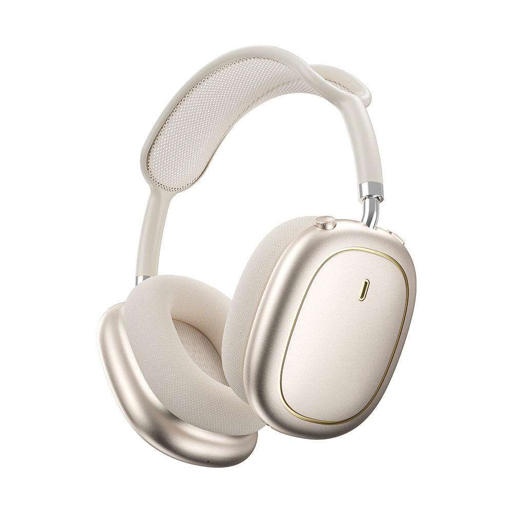 Wiwu Airbuds Max TD-18 ANC Aktif Gürültü Önleyicili Kulak Üstü Bluetooth Kulaklık v6.0 Gold