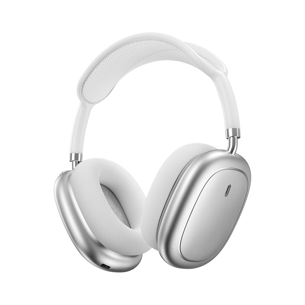 Wiwu Airbuds Max TD-18 ANC Aktif Gürültü Önleyicili Kulak Üstü Bluetooth Kulaklık v6.0 Gümüş