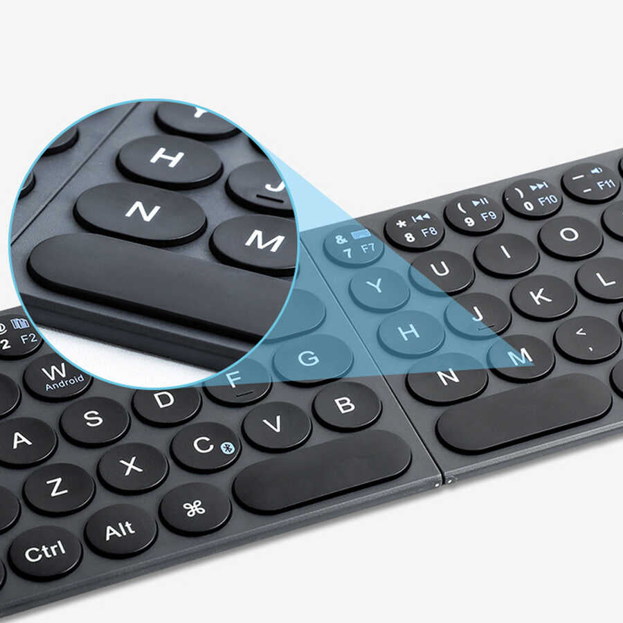 Wiwu FMK-01 Fold Mini Keyboard Siyah