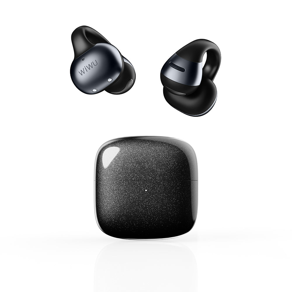Wiwu O202 Rhythmo Serisi Gerçek Zamanlı Ai Çeviri Özellikli ENC Teknolojili Bluetooth Kulaklık v6.0 Siyah