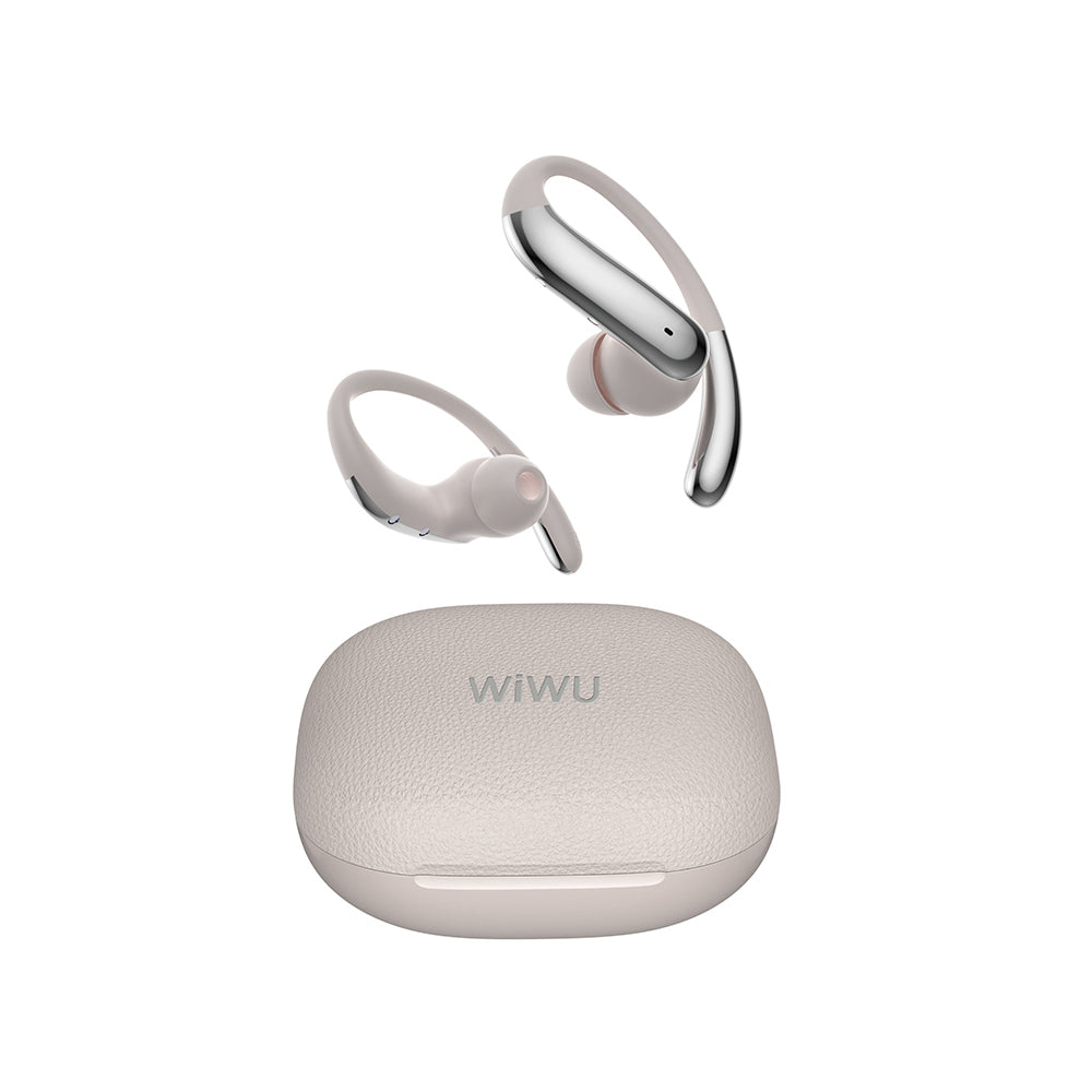 Wiwu O502 Openbuds Serisi Ai Çeviri Özellikli ANC+ENC Teknolojili Bluetooth Kulak İçi Kulaklık v6.0 Beyaz