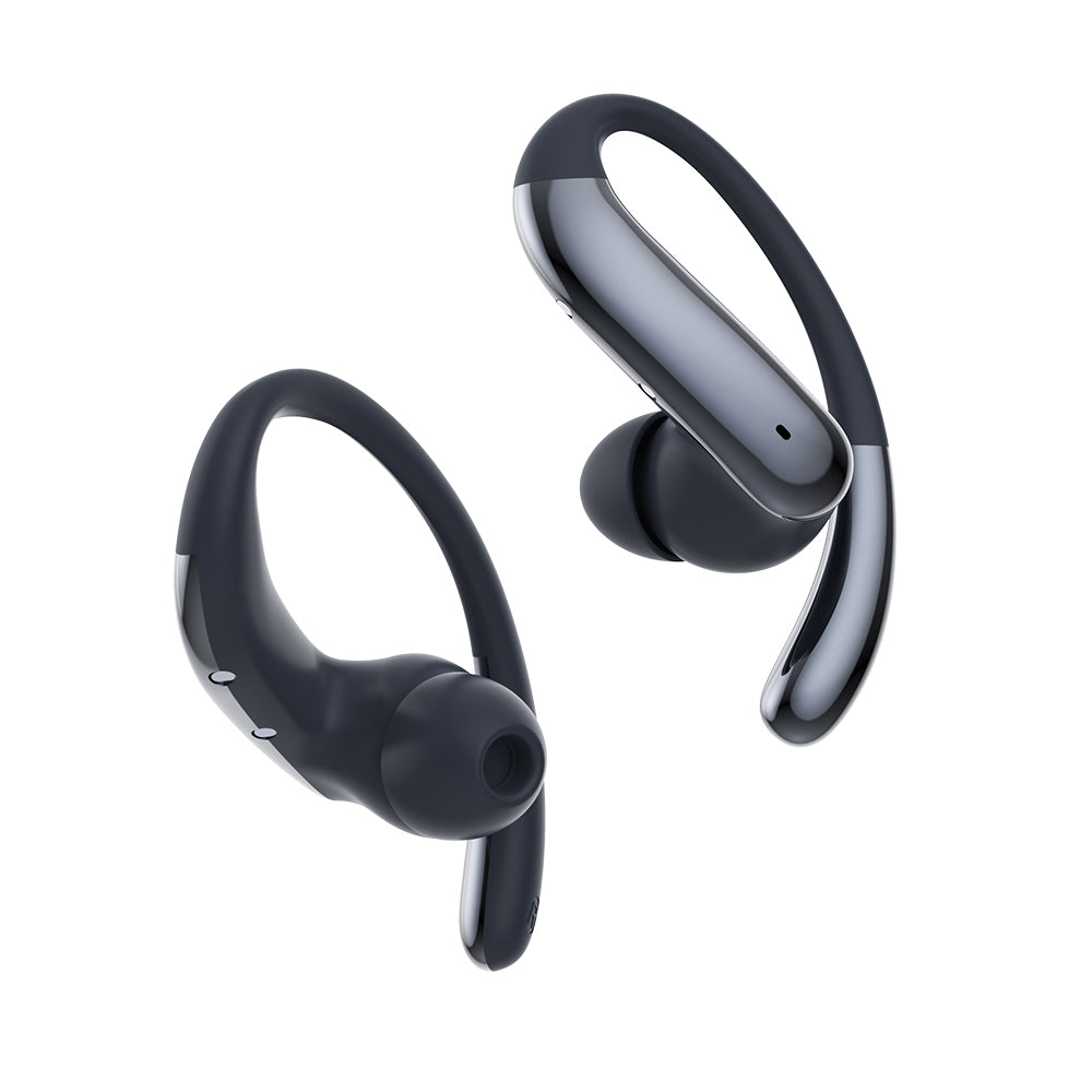 Wiwu O502 Openbuds Serisi Ai Çeviri Özellikli ANC+ENC Teknolojili Bluetooth Kulak İçi Kulaklık v6.0 Siyah