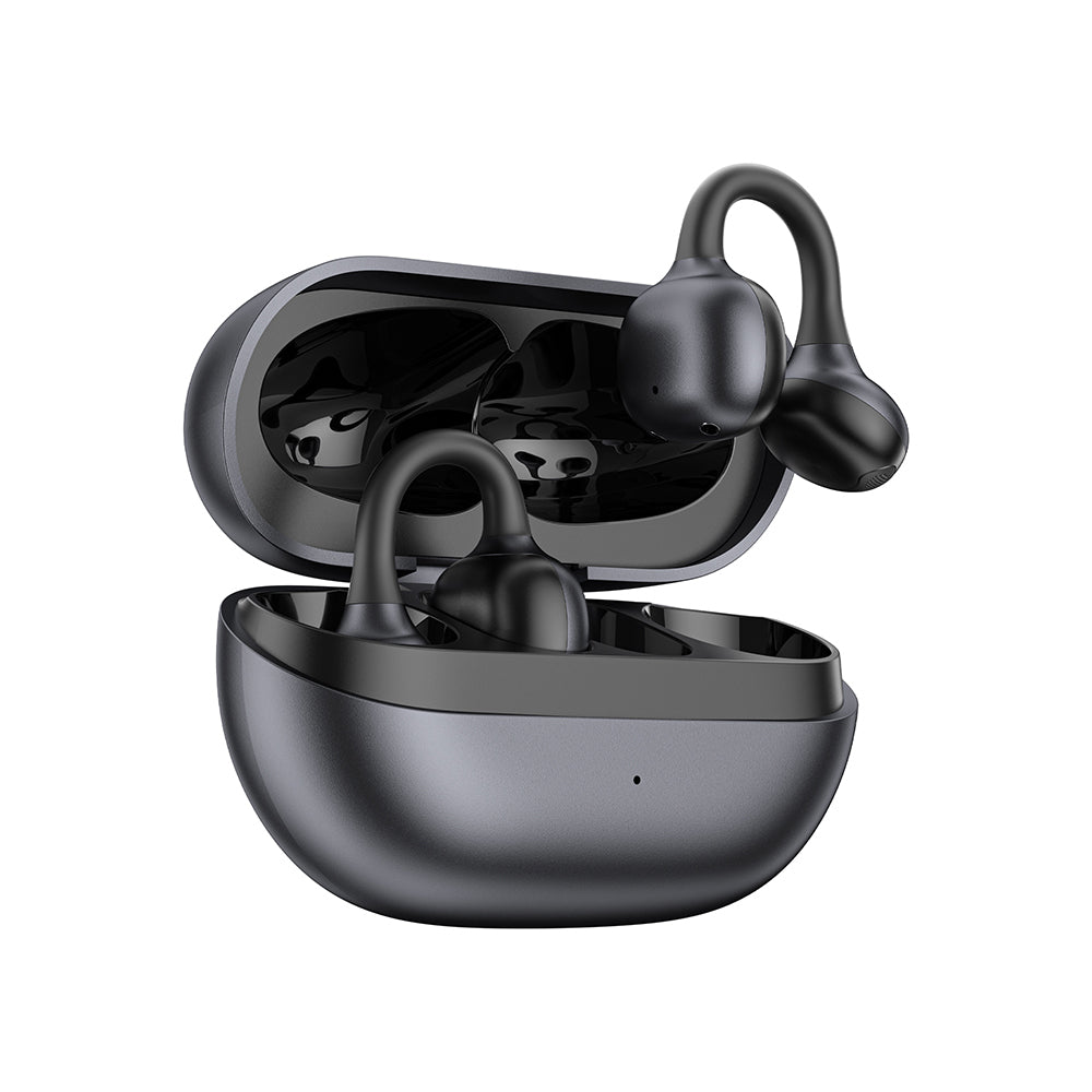 Wiwu O503 Openbuds Serisi Gerçek Zamanlı Ai Çeviri Özellikli ENC Teknolojili Bluetooth Kulak İçi Kulaklık v6.0 Siyah