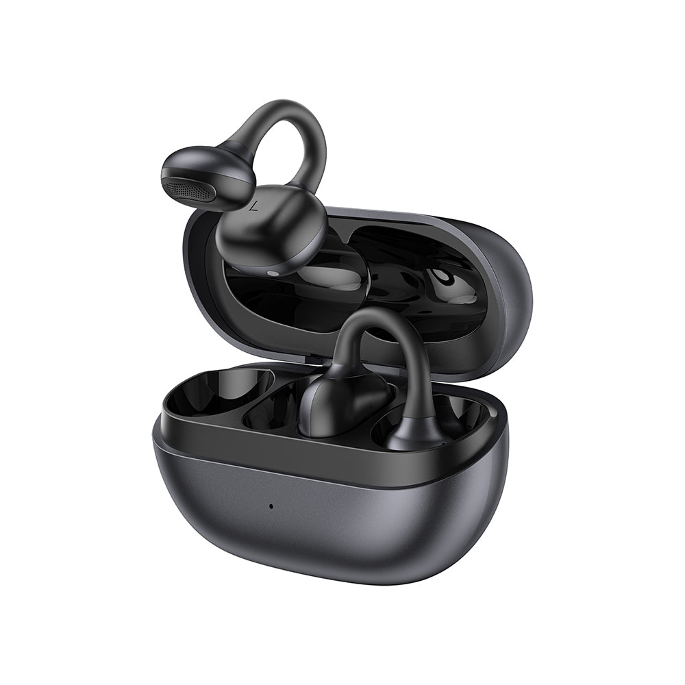 Wiwu O503 Openbuds Serisi Gerçek Zamanlı Ai Çeviri Özellikli ENC Teknolojili Bluetooth Kulak İçi Kulaklık v6.0 Siyah