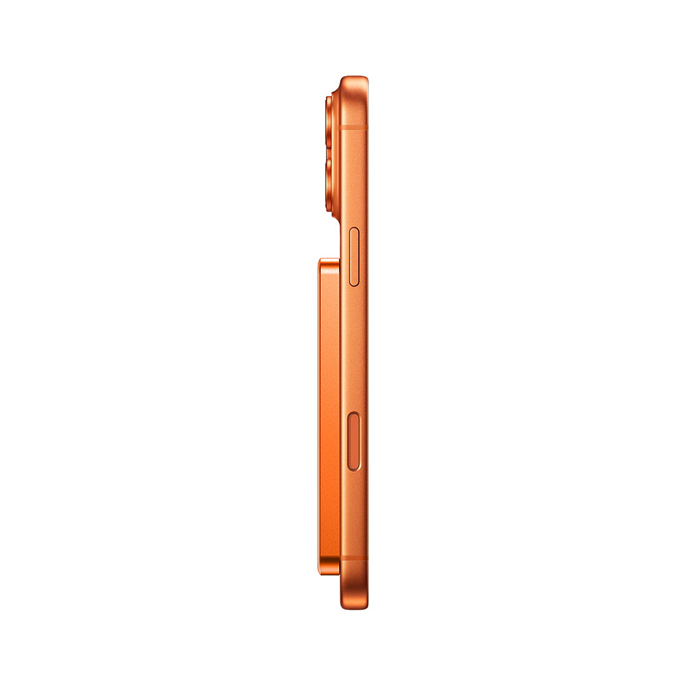 Wiwu P15 LED Işık Göstergeli Ultra İnce PD 20W Kablosuz Powerbank 5000mAh 15W Turuncu