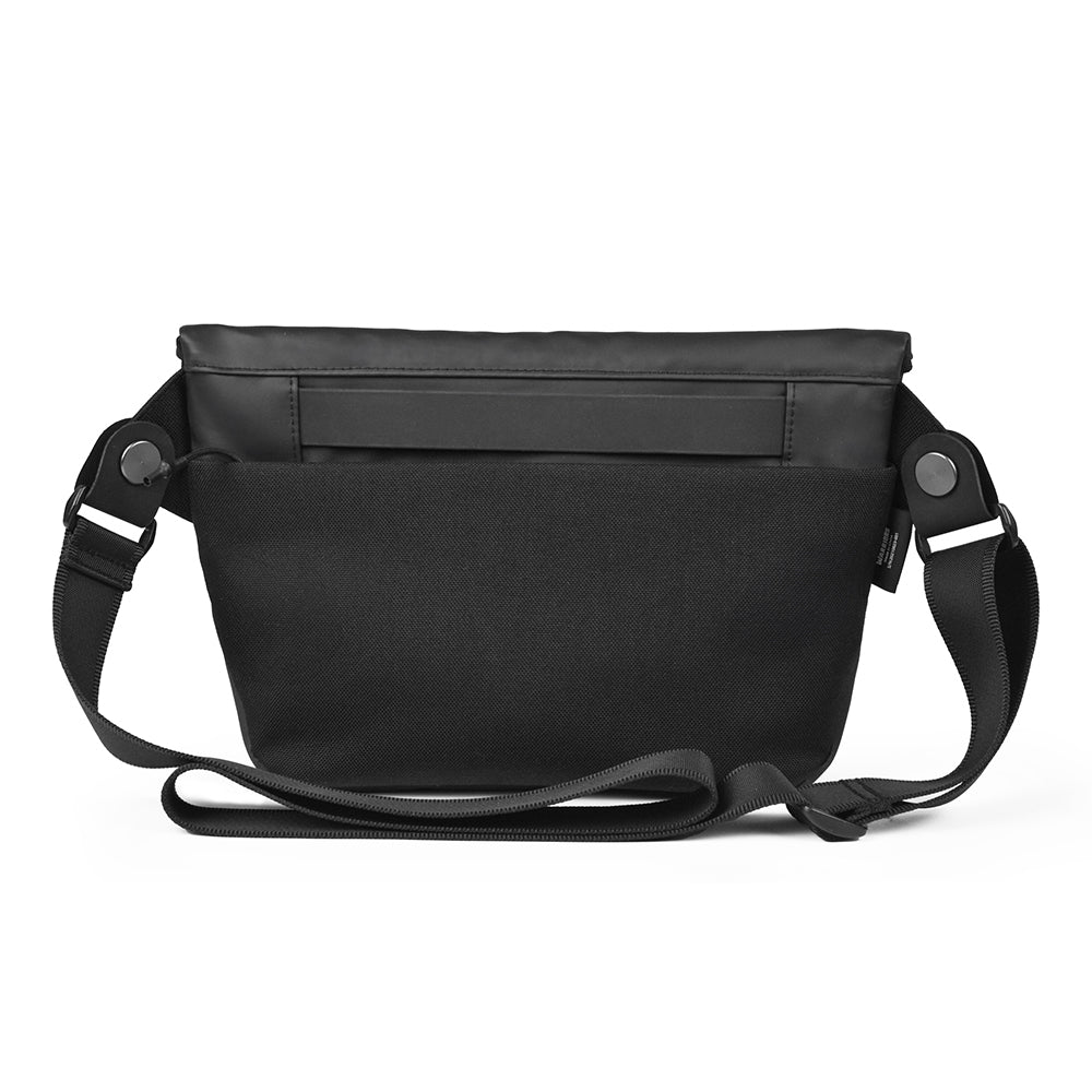 Wiwu Space Exploration Message Bag X Dupont Cordura 1000D Naylon Kumaş Çapraz Vücut Çantası Siyah