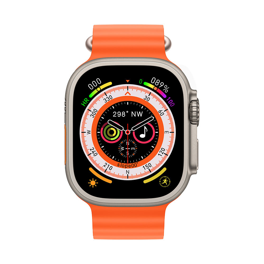 Wiwu SW01 Ultra Lite İOS ve Android Uyumlu Akıllı Saat Gümüş
