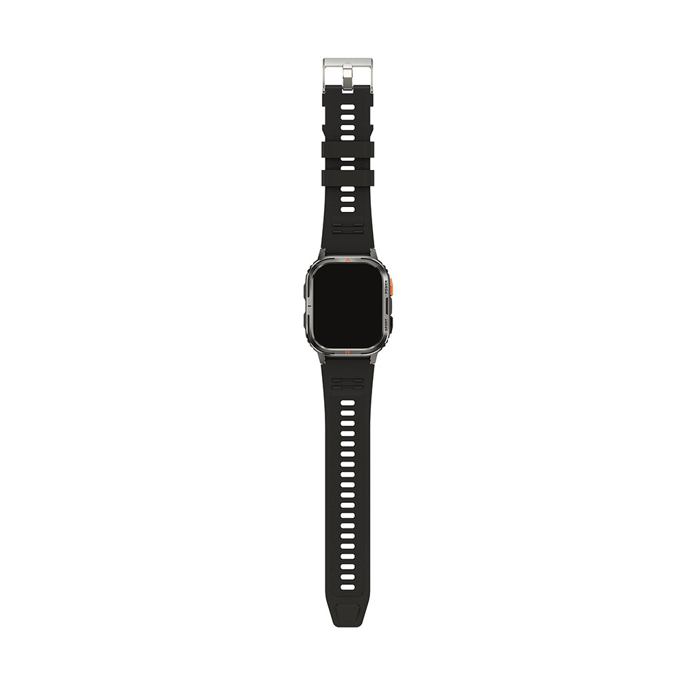 Wiwu SW05 Smart Watch İOS ve Android Uyumlu TFT Ekranlı IP68 Sertifikalı Akıllı Saat Siyah
