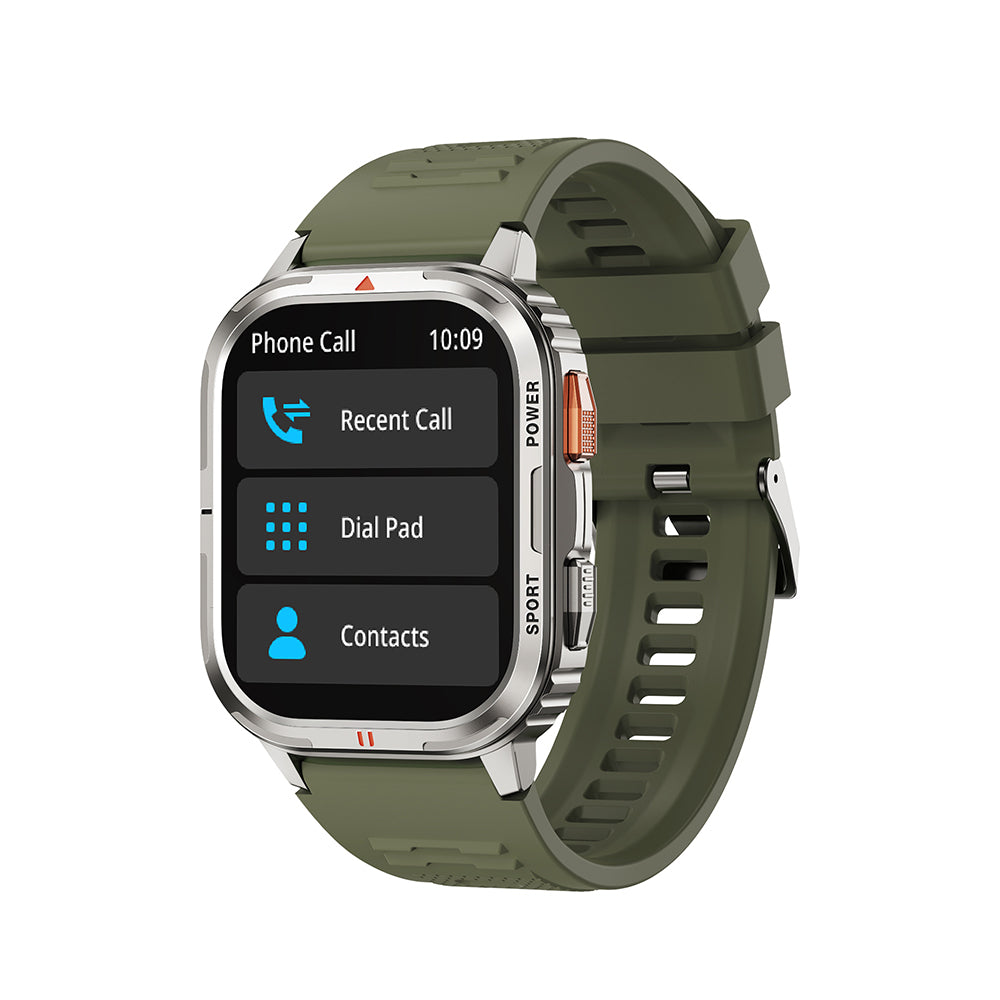 Wiwu SW05 Smart Watch İOS ve Android Uyumlu TFT Ekranlı IP68 Sertifikalı Akıllı Saat Siyah