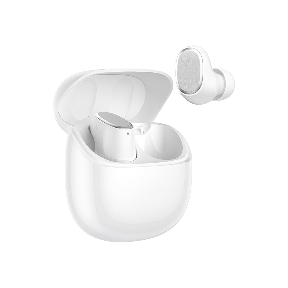 Wiwu T39 ENC Teknolojili Suya Dayanıklı Kulak İçi Bluetooth Kulaklık v6.0 Beyaz