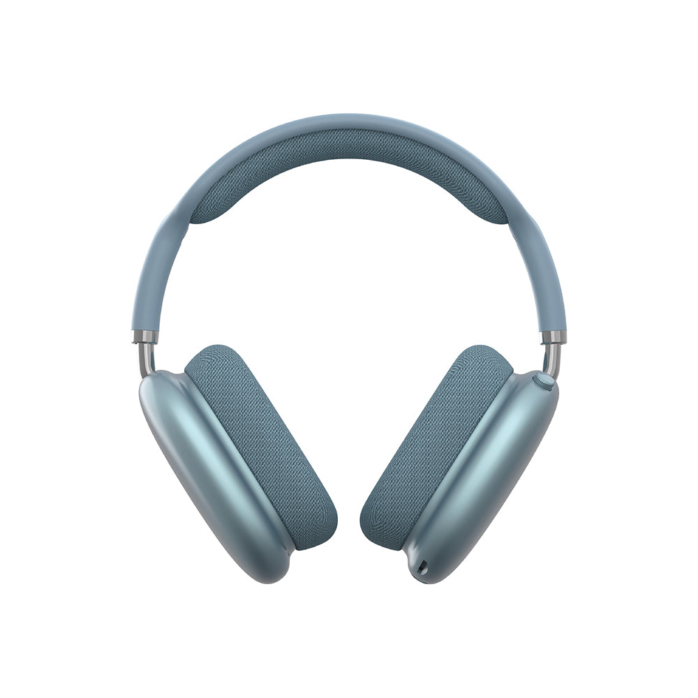 Wiwu TD-13 Airbuds Max Pure Bass Özellikli Kulak Üstü Bluetooth Kulaklık v6.0 Mavi