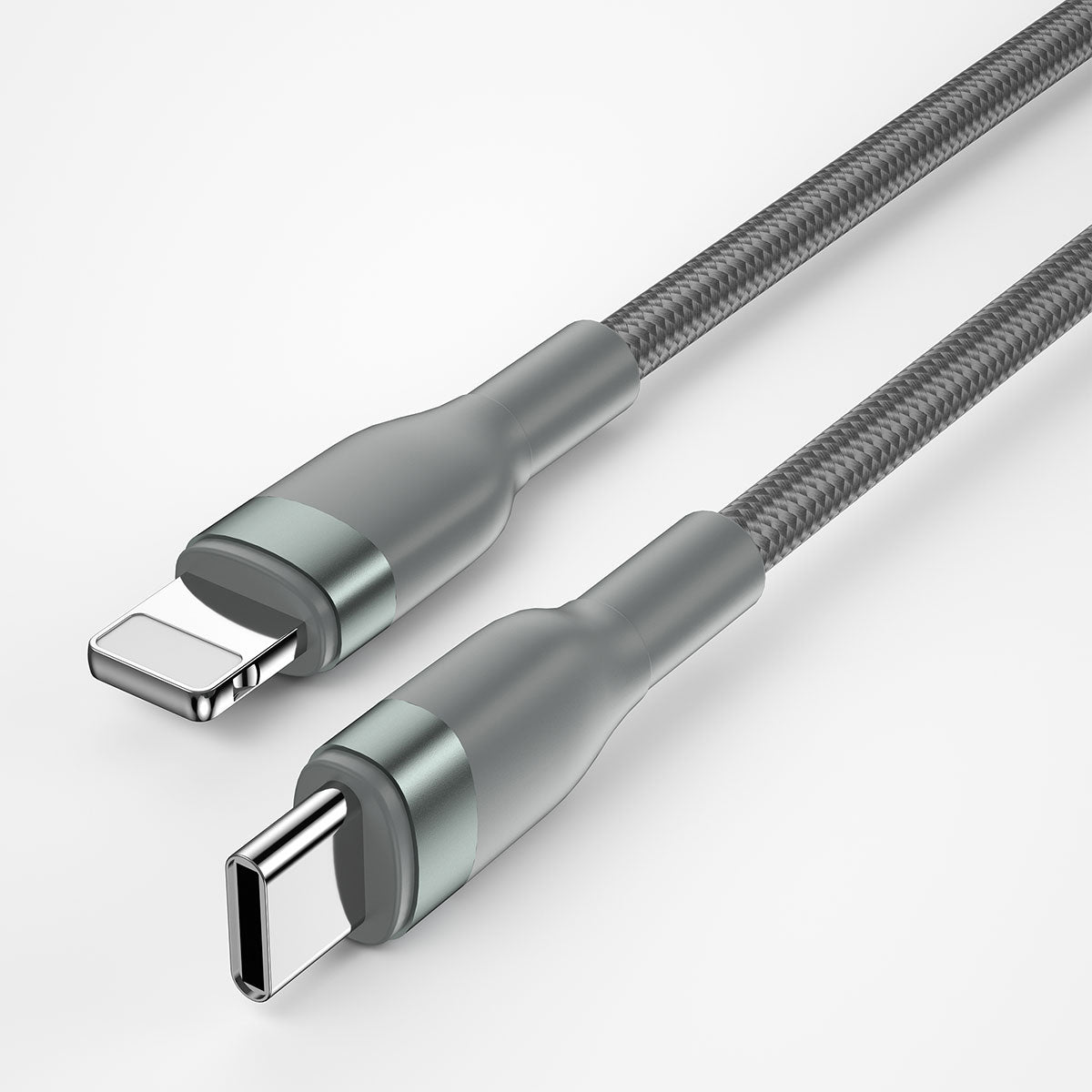 Wiwu Wİ-C017 Concise Serisi Type-C to Lightning PD Data Kablo 30W 2 Metre Gri