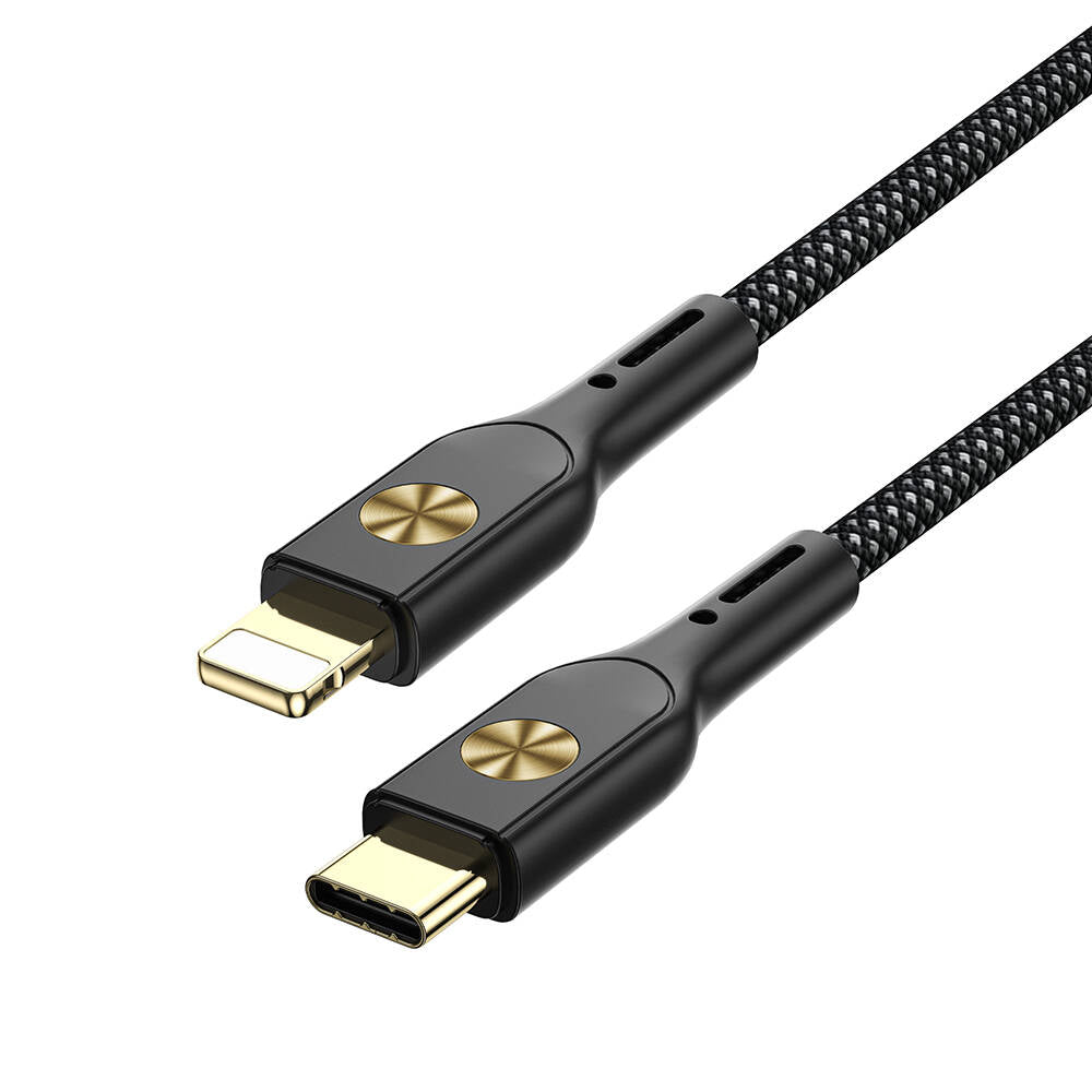 Wiwu Wi-C035 Type-C to Lightning PD Kablo 30W 120cm Siyah