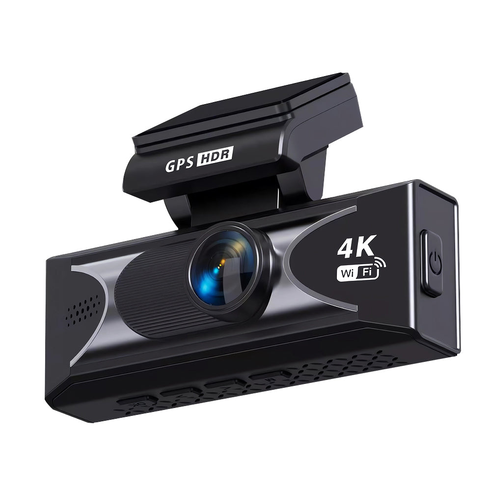 Wiwu Wi-DC201 4K Ultra HD Wifi Destekli Akıllı Ön ve Arka Araç Kamerası Siyah