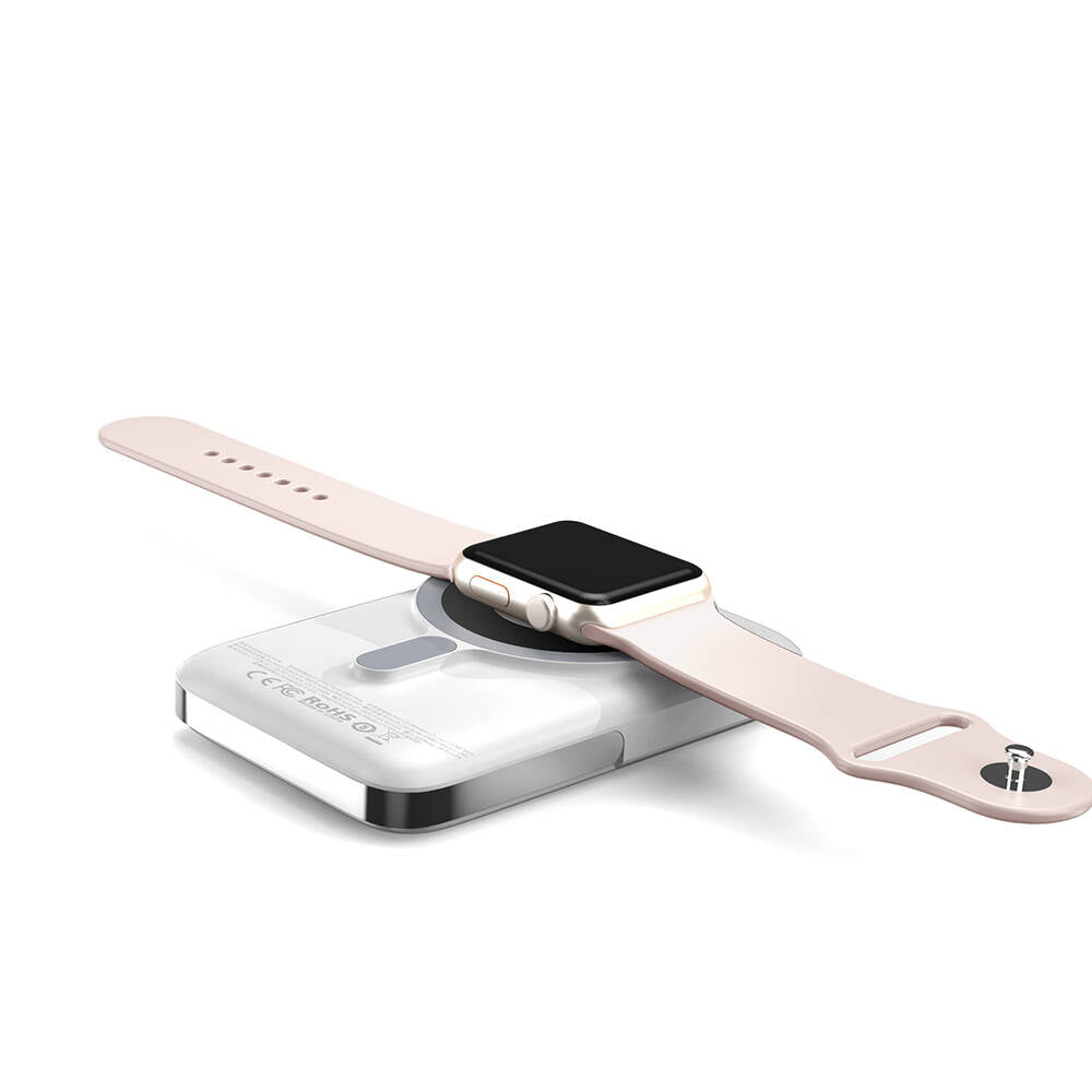 Wiwu Wi-P018 Elite Serisi Led Ekranlı Magsafe Powerbank Wireless 15W 10000mAh Siyah