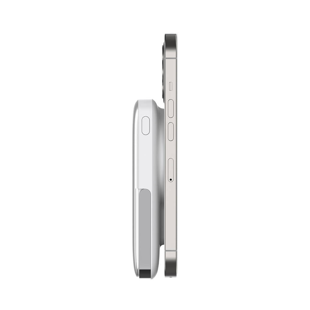 Wiwu Wi-P018 Elite Serisi Led Ekranlı Magsafe Powerbank Wireless 15W 10000mAh Siyah