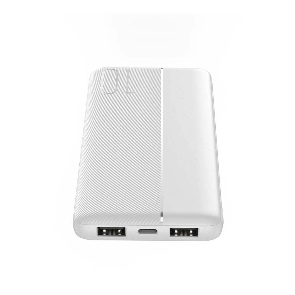 Wiwu Wi-P078 Essen Serisi LED Işık Göstergeli Taşınabilir Powerbank 10000mAh Beyaz