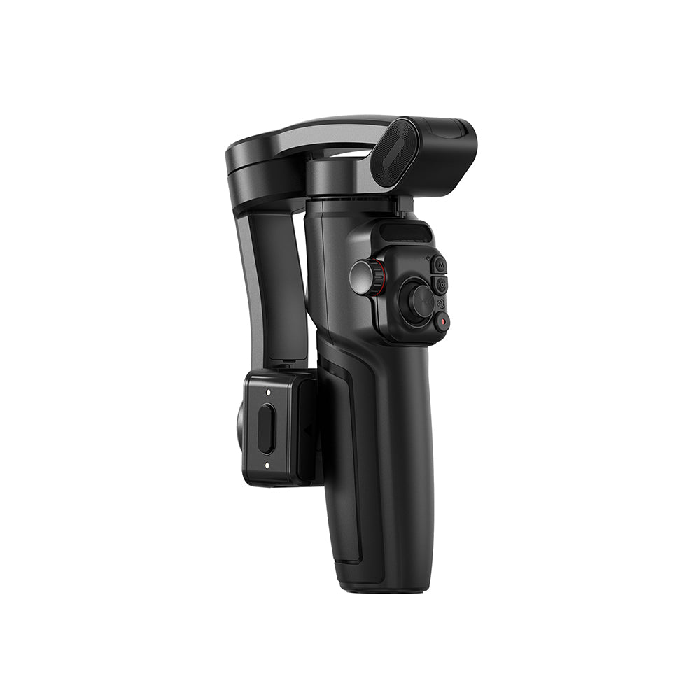 Wiwu Wi-SE016 Yapay Zeka Destekli Canlı Yayın Dolgu Işıklı Gimbal Stabilizatör Siyah