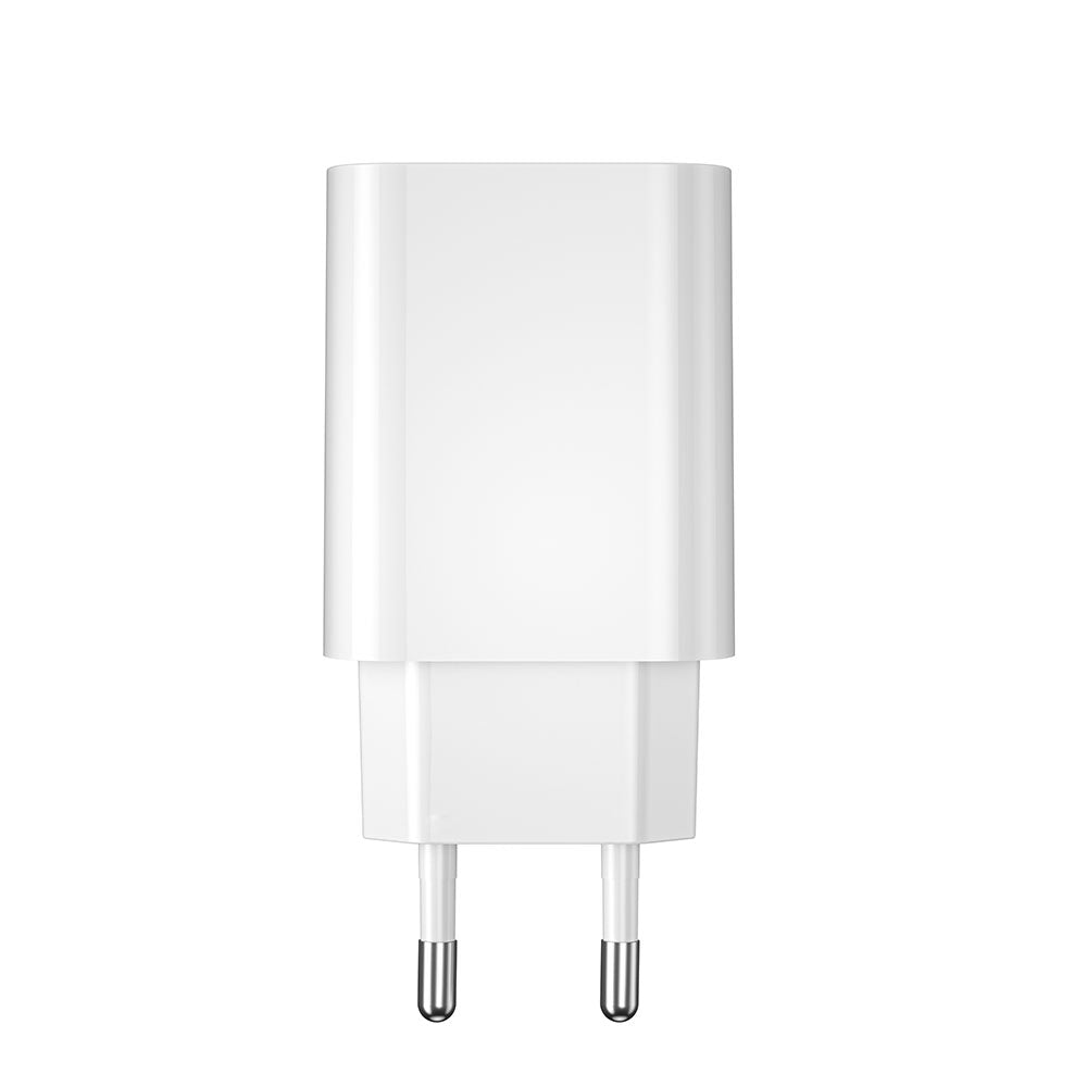 Wiwu Wi-U002 Quick Type-C PD & USB-A QC Hızlı Şarj Başlığı 20W Beyaz