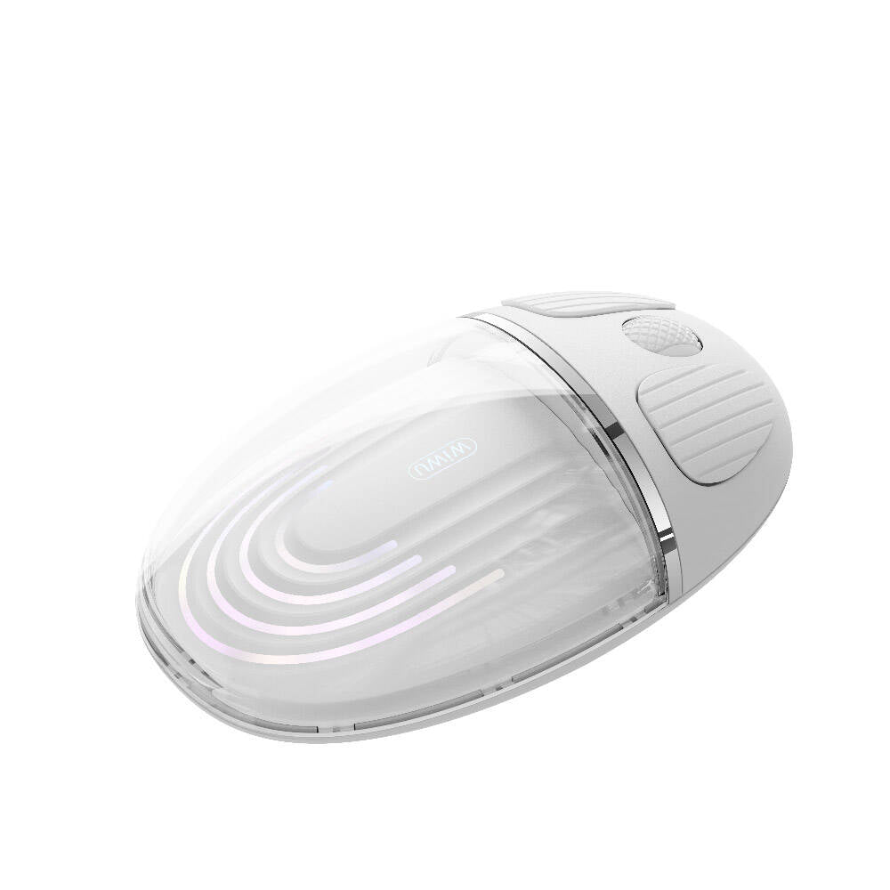 Wiwu WM109 Magic Wimice Serisi Şeffaf Tasarımlı Kablosuz Mouse 1200 DPI Beyaz