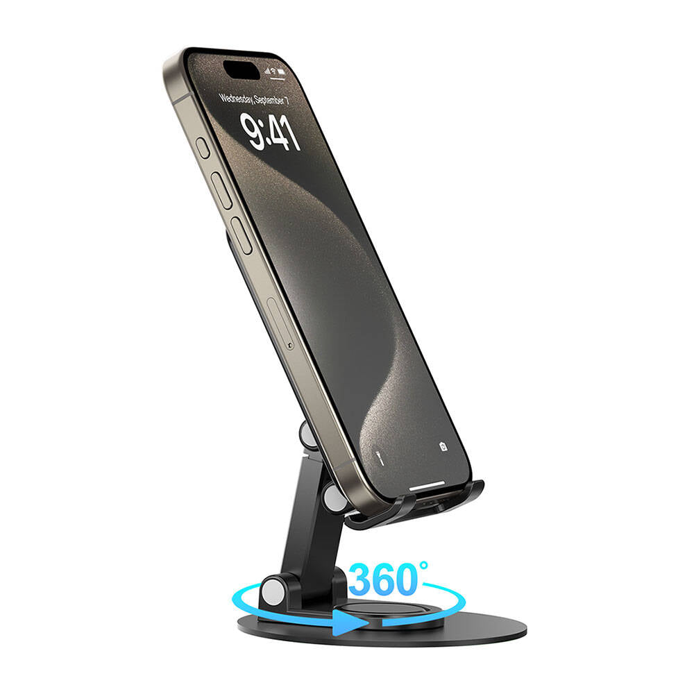 Wiwu ZM011 Taşınabilir Katlanabilir 360 Dönebilen Metal Telefon ve Tablet Standı - enzaksesuar