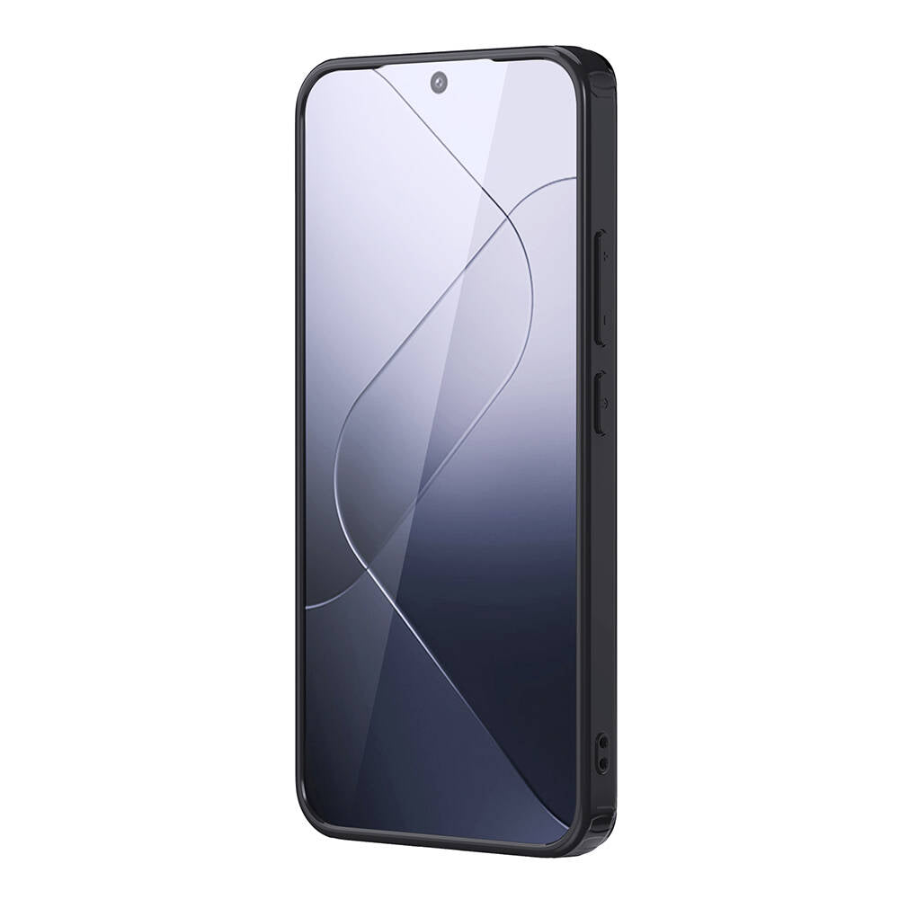 Xiaomi Mi 14 Pro Kılıf Aramid Karbon Fiber Magsafe Özellikli Wlons Radison Kılıf Siyah