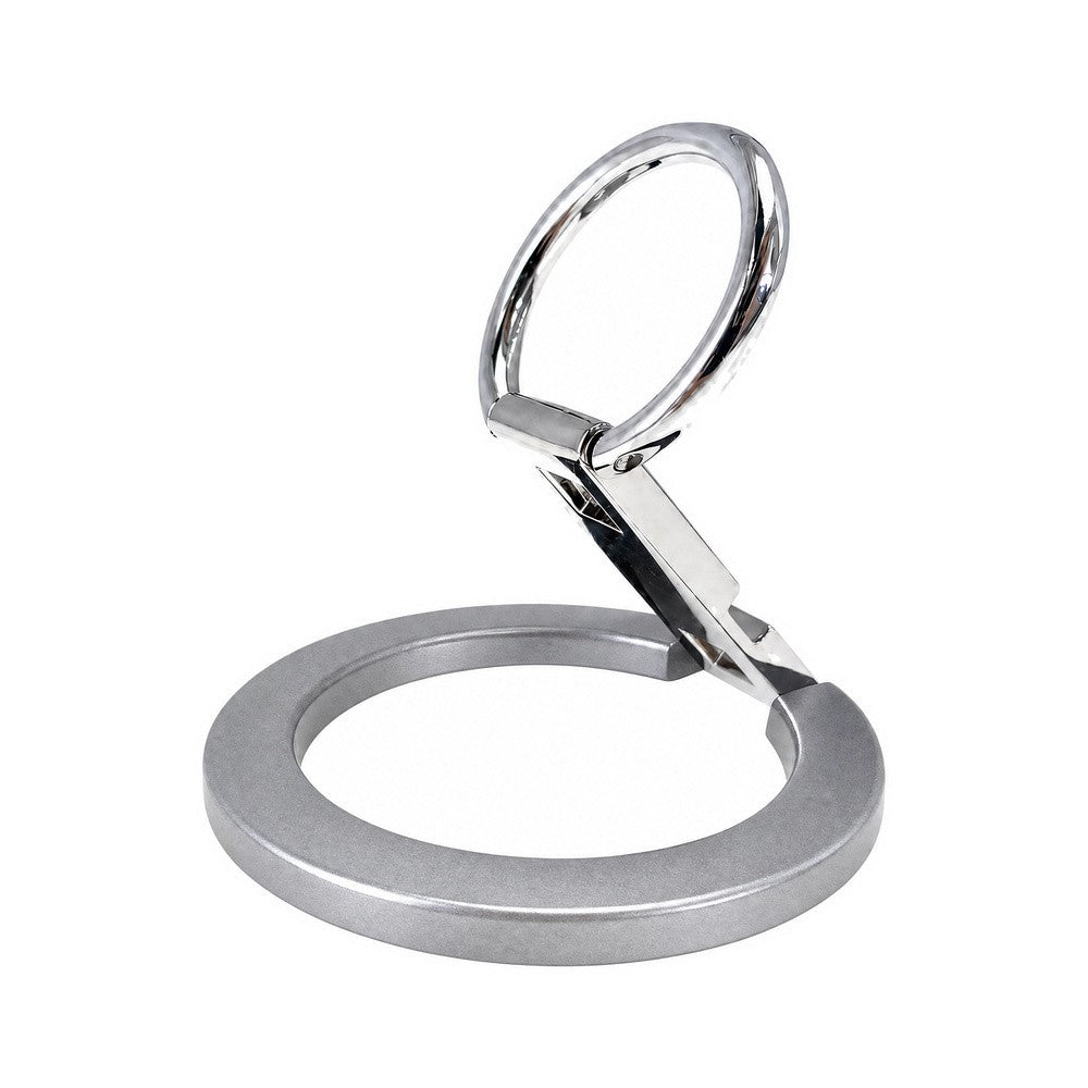 Zore Paris M1 Magnetik Ring Stand Telefon Tutucu Gümüş