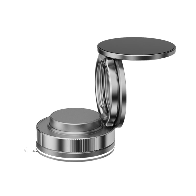 Zore T28 Vakum Özellikli 360 Derece Dönebilen Magnetik Telefon Tutucu Siyah