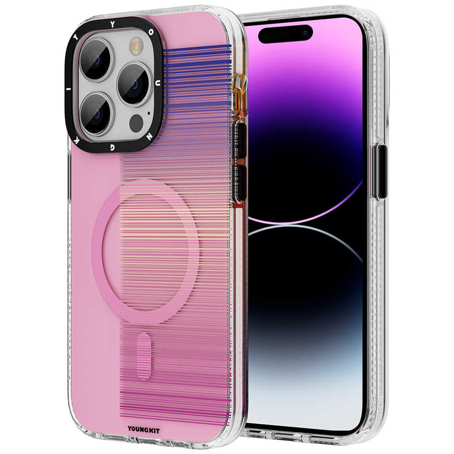 Youngkit Pure Serisi iPhone Pembe Kapak - enzaksesuar