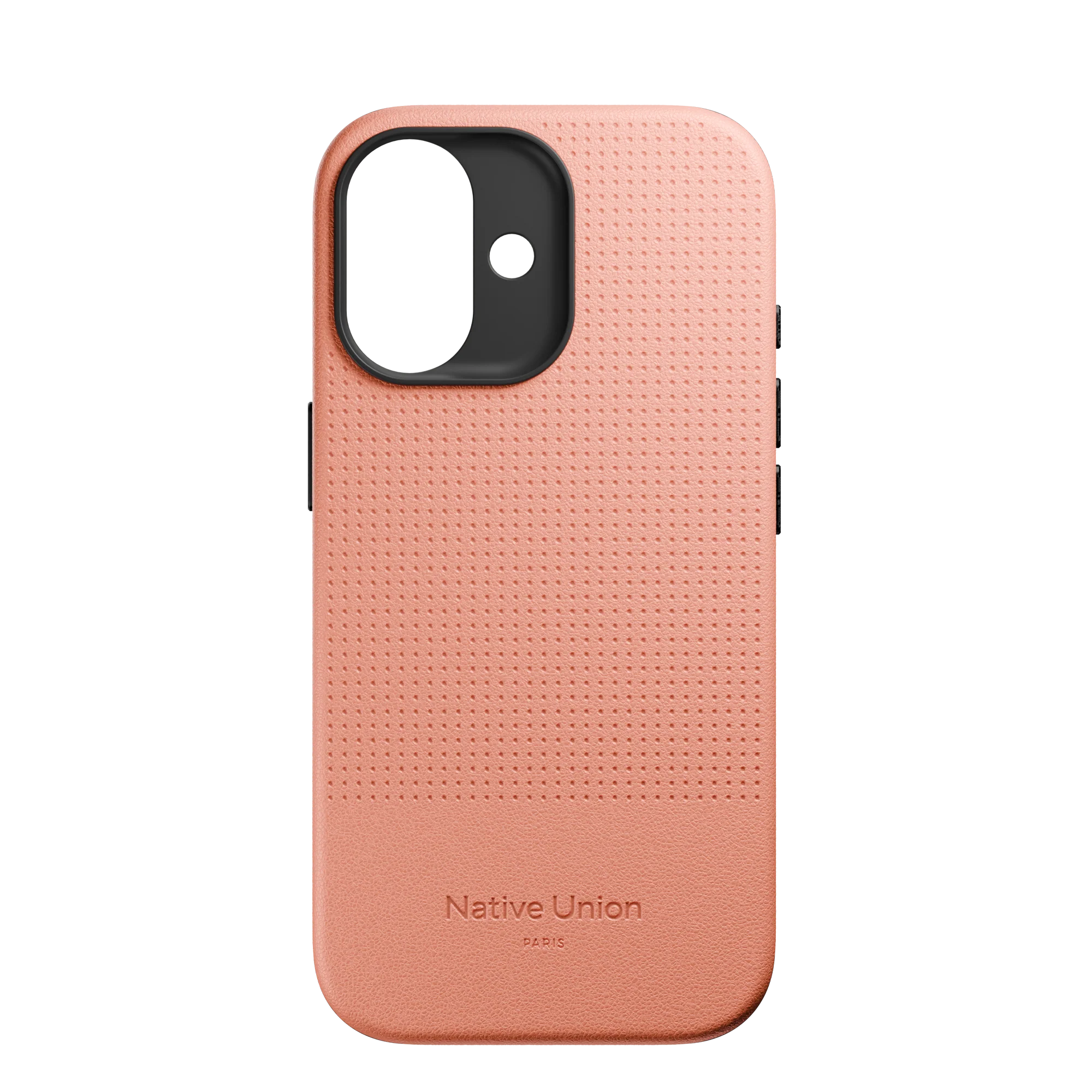 Apple iPhone 17 Kılıf M-safe Şarj Özellikli Deri Dokulu Native Union 2025 Active Serisi Kapak Turuncu