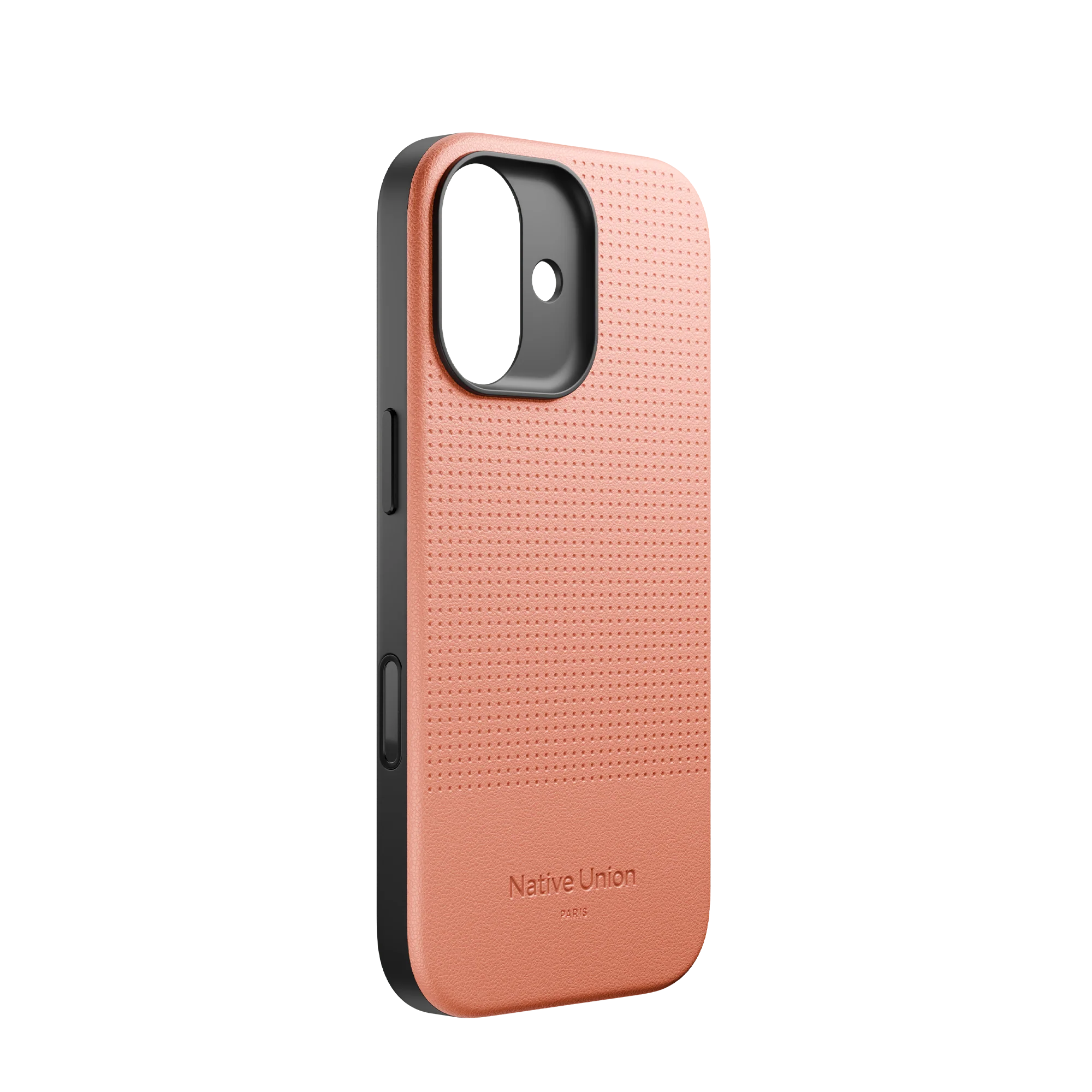 Apple iPhone 17 Kılıf M-safe Şarj Özellikli Deri Dokulu Native Union 2025 Active Serisi Kapak Turuncu