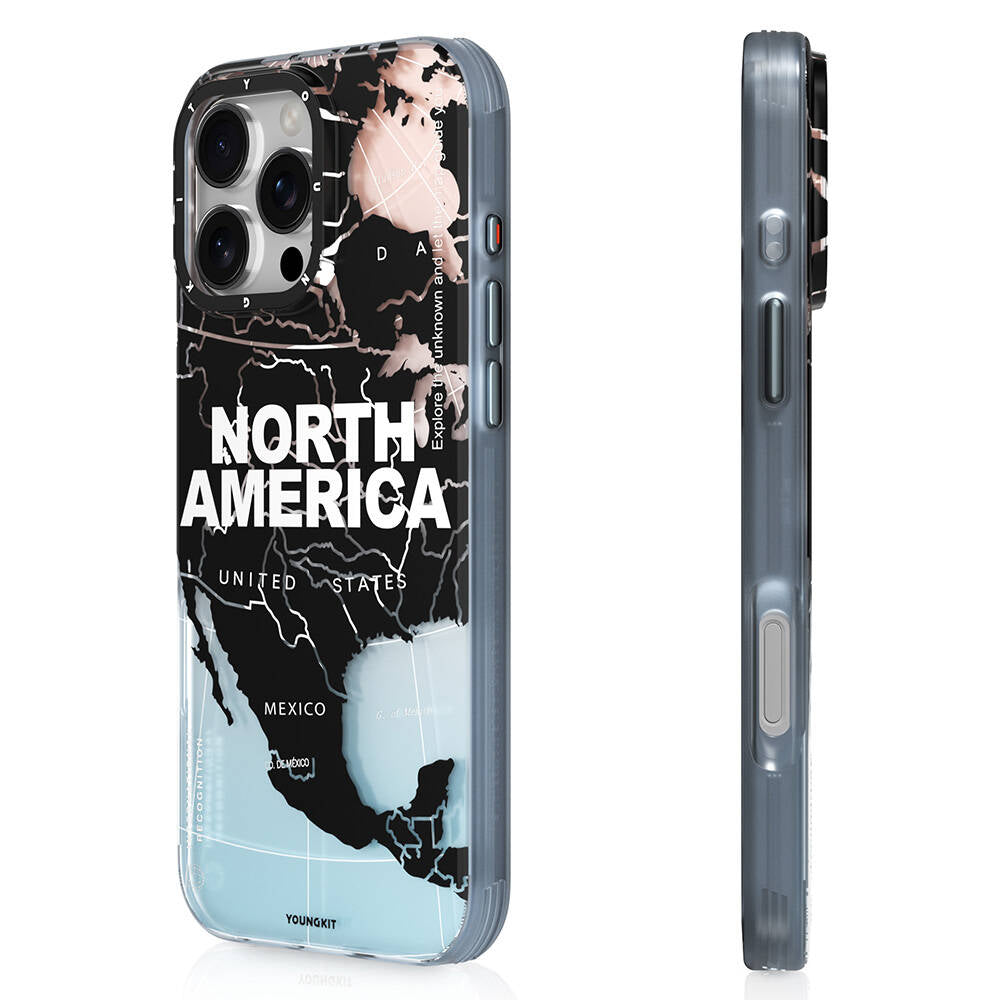 Magsafe Şarj Özellikli Youngkit Universal Serisi North America Kapak - enzaksesuar