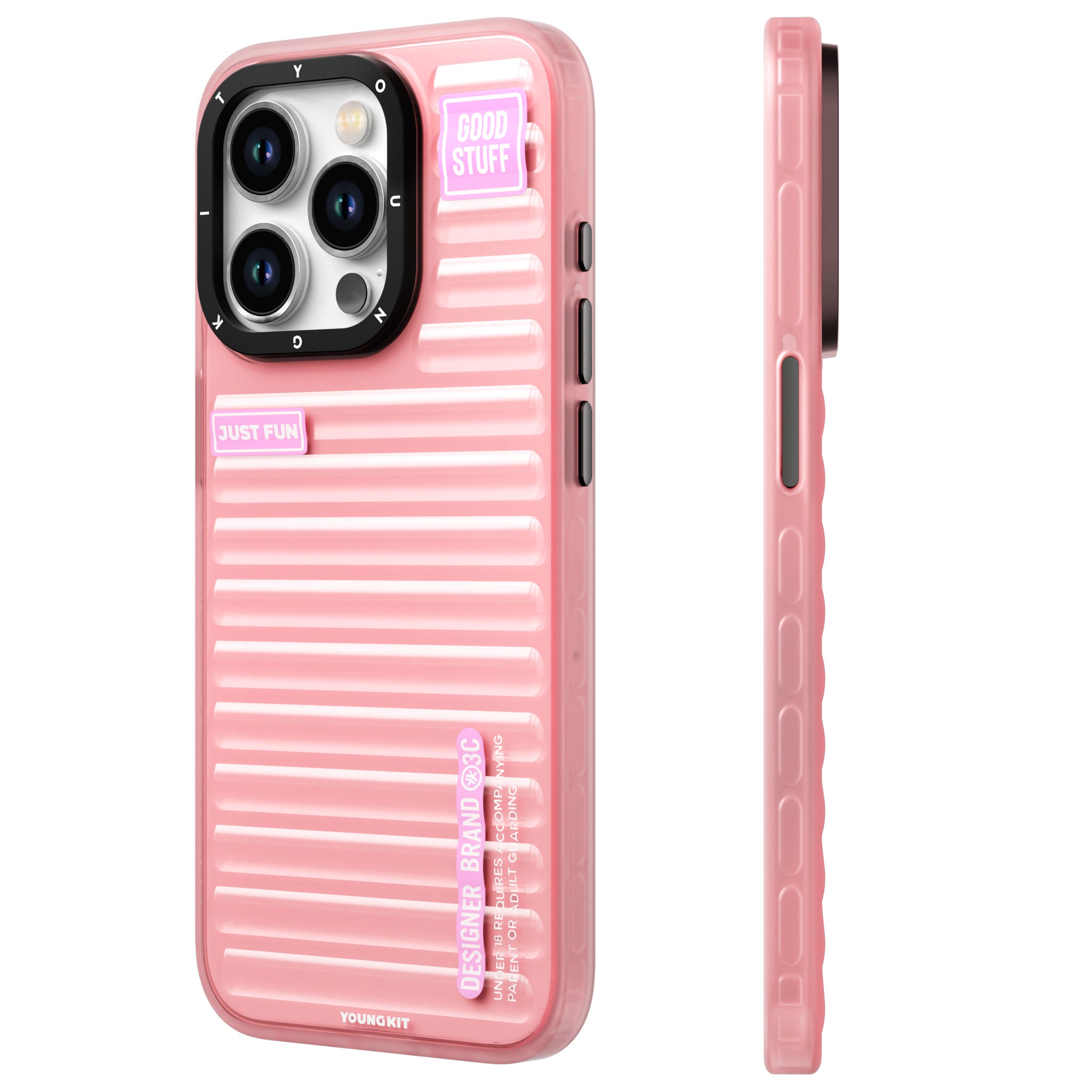 YoungKit Fluorite Serisi Pembe Kapak - enzaksesuar