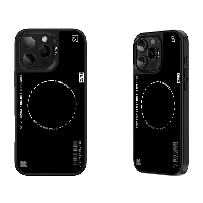 BENKS iPhone 16 Pro Magsafe Şarj Özellikli Benks Dynamic Basis Siyah Kılıf