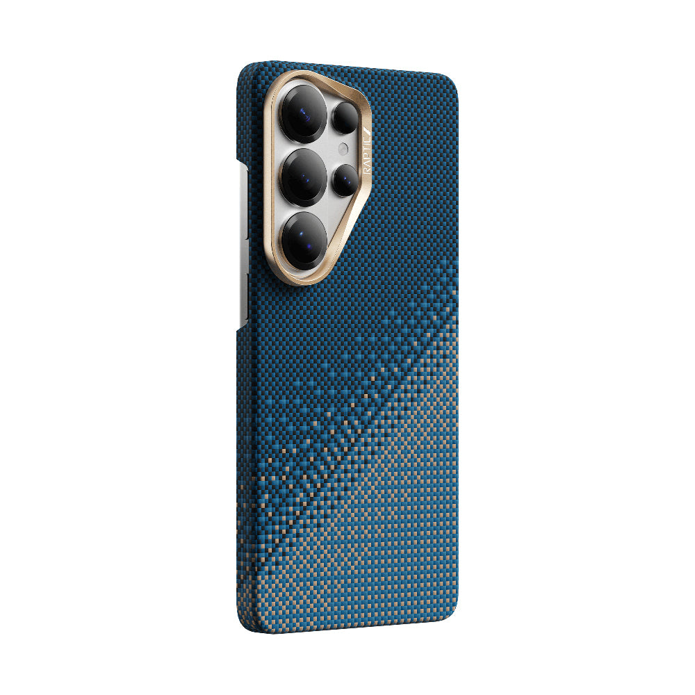 Galaxy S26 Ultra Kılıf M-safe Şarj Özellikli Raptic Aramid Skin Serisi Kapak Lacivert