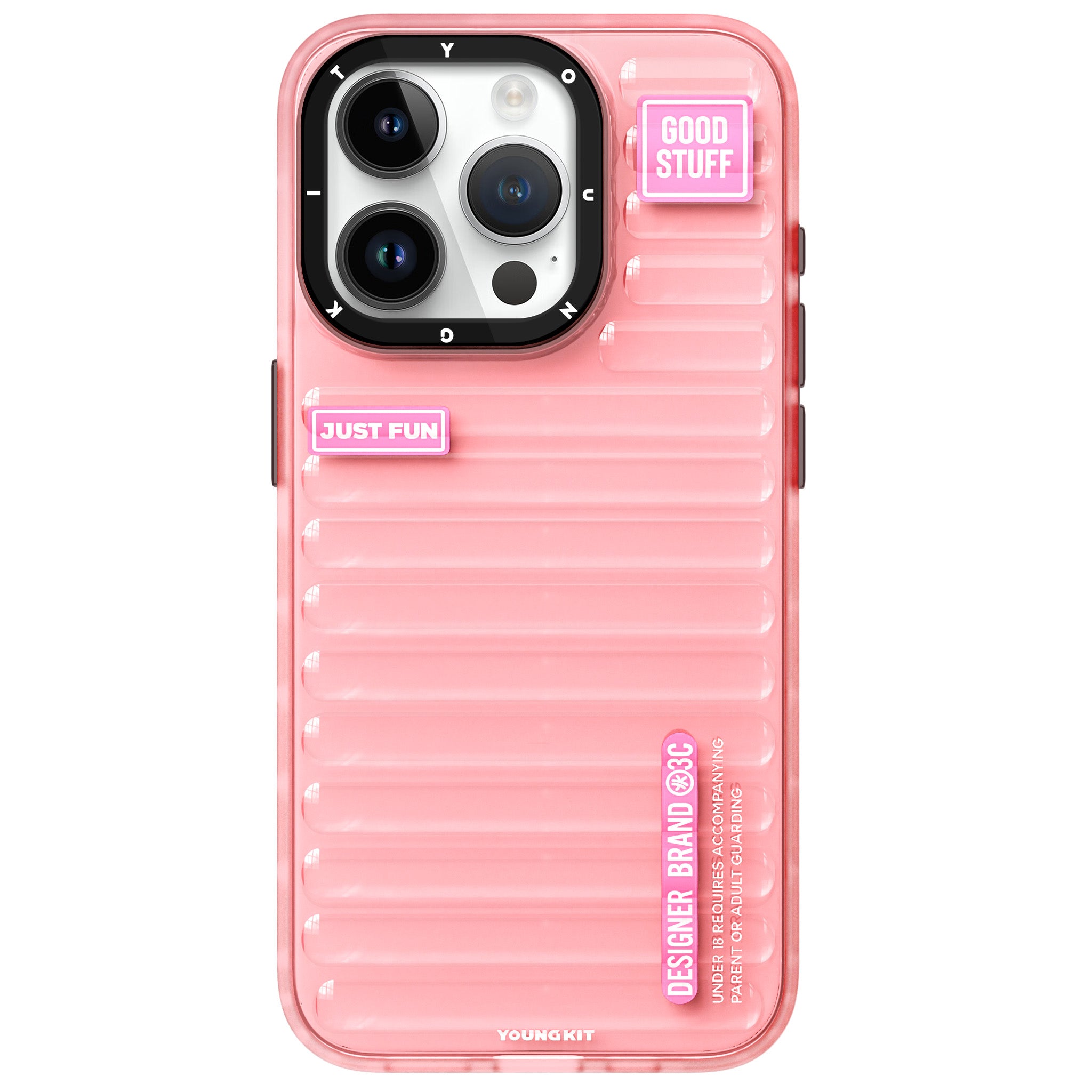 YoungKit Fluorite Serisi Pembe Kapak - enzaksesuar