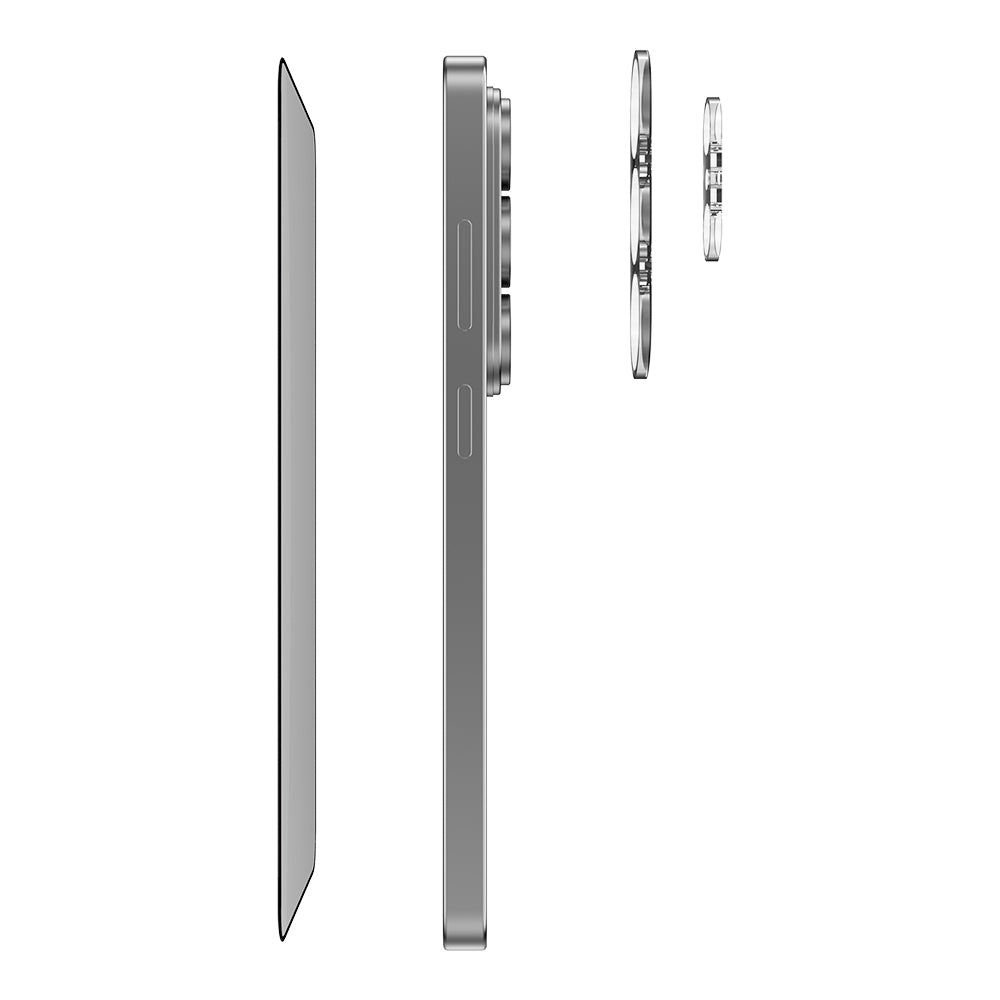 Galaxy S26 Ultra Raptic 2in1 Bundle Kit Parmak İzi BırakmayanTemperli Ekran Koruyucu + Lens Koruyucu Set Şeffaf