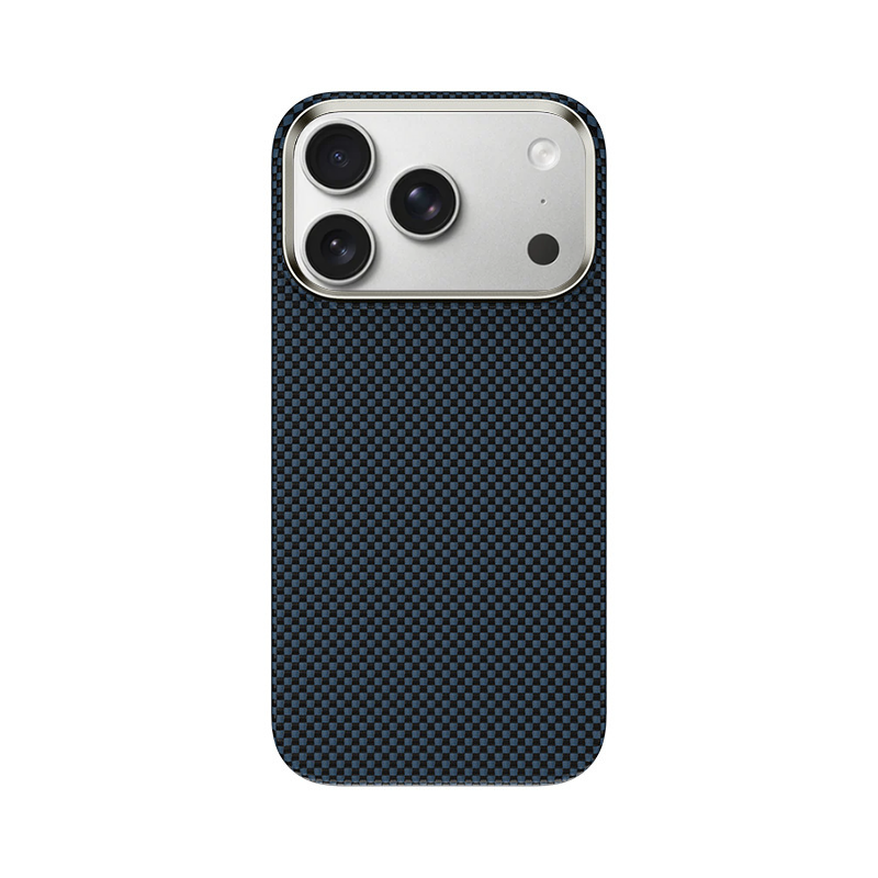 Apple iPhone 17 Pro Max Kılıf M-safe Şarj Özellikli Benks Yeni Seri ArmorTint ArmorAir Kevlar Kapak Mavi