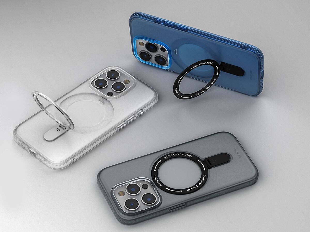 Youngkit Rock Serisi iPhone Mavi Kapak - enzaksesuar