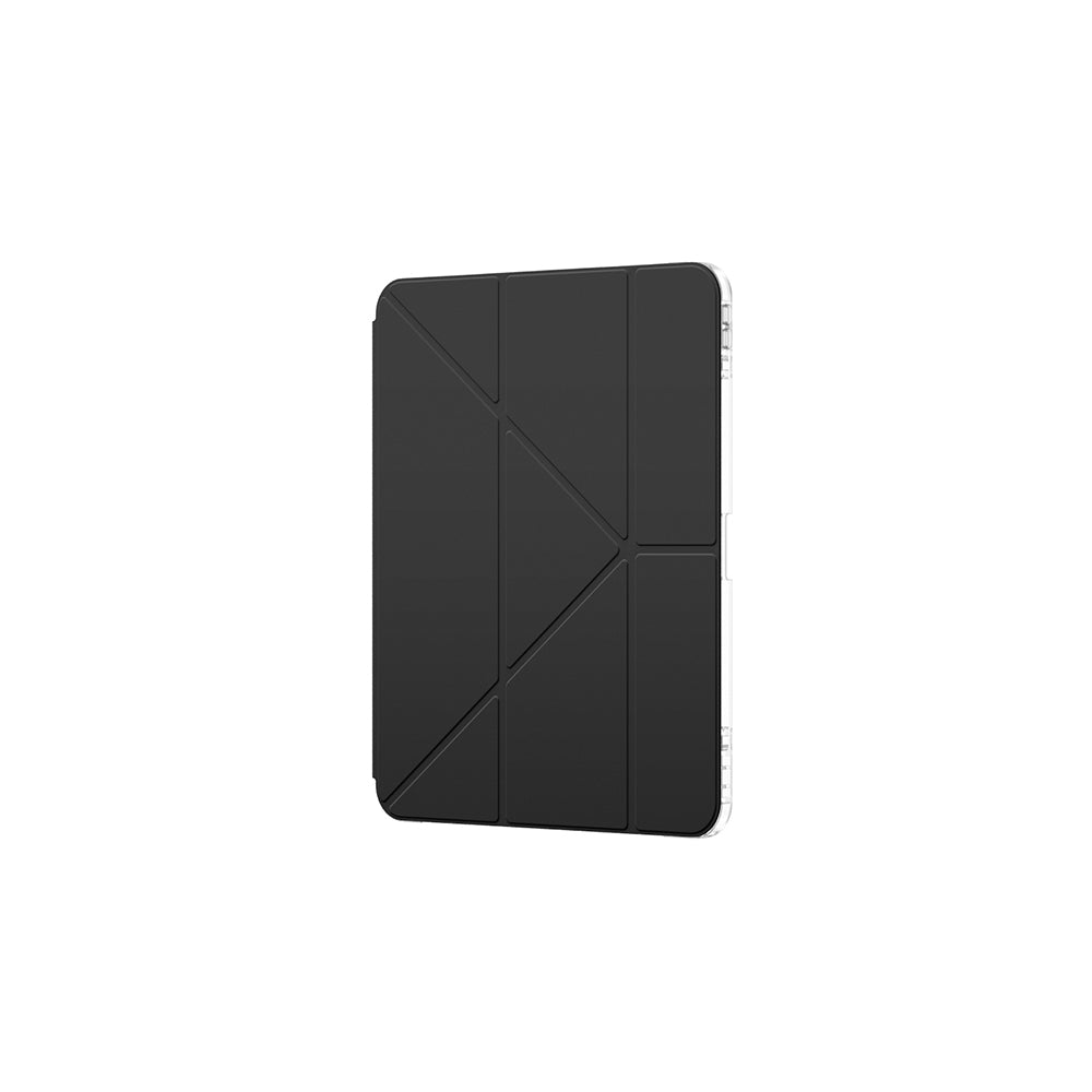 Apple iPad Pro 13 2024 Amazingthing Minimal Serisi Katlanabilir Standlı Kılıf Siyah