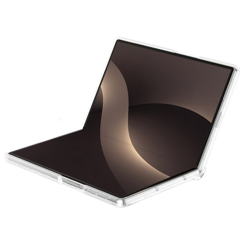 Galaxy Z Fold 8 Benks Crystal Grand Combo Üçlü Aksesuar Seti (Ön Arka Şeffaf Kapak + Ekran Koruyucu) Şeffaf