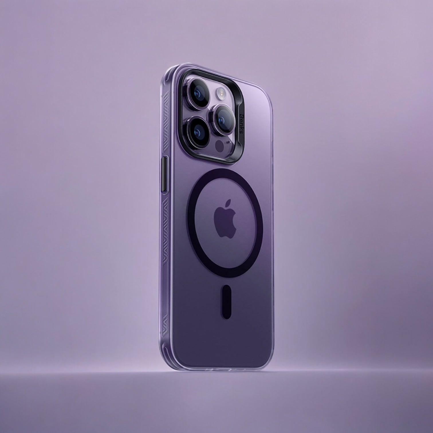 Benks Lucid Armor Serisi iPhone Kapak Siyah - enzaksesuar
