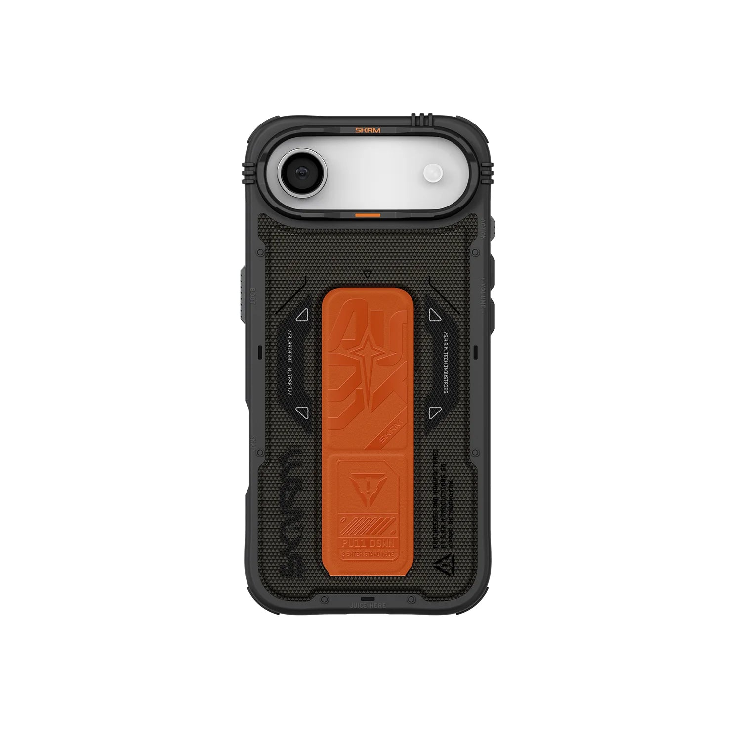 Apple iPhone 17 Air Kılıf SkinArma M-safe Şarj Özellikli Airbag Tasarımlı Standlı Phantom Kapak Yeşil