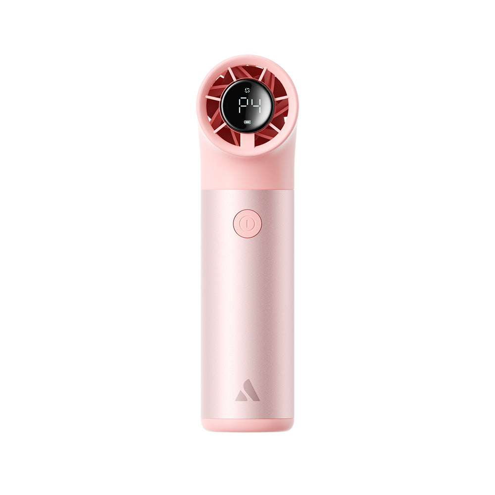 Aecooly PH01 Aero Pro Serisi Dijital LED Göstergeli Portatif Soğutucu El Fanı Pembe