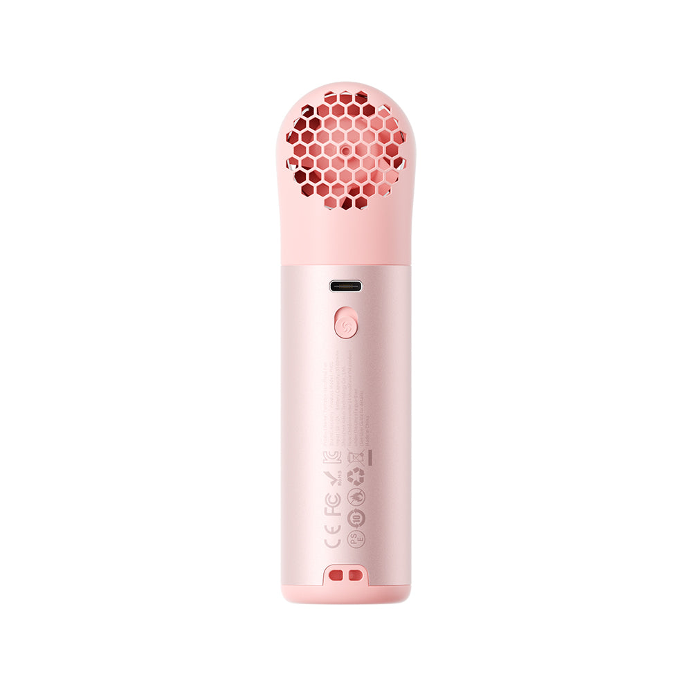 Aecooly PH01 Aero Pro Serisi Dijital LED Göstergeli Portatif Soğutucu El Fanı Pembe