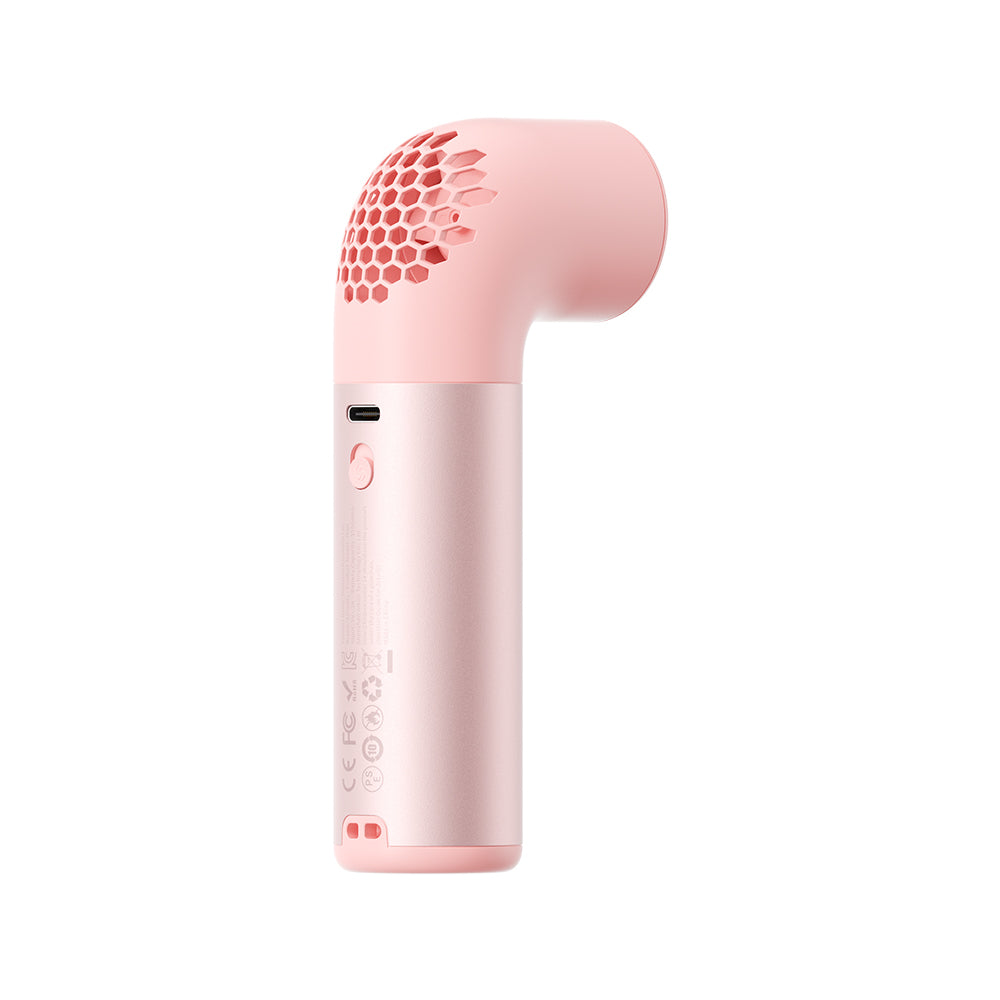 Aecooly PH01 Aero Pro Serisi Dijital LED Göstergeli Portatif Soğutucu El Fanı Pembe