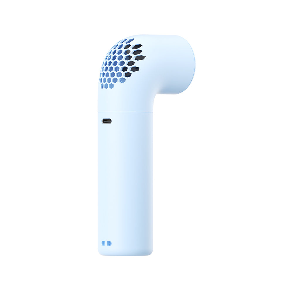 Aecooly PH02-A Aero Serisi Dijital LED Göstergeli Portatif Soğutucu El Fanı Mavi