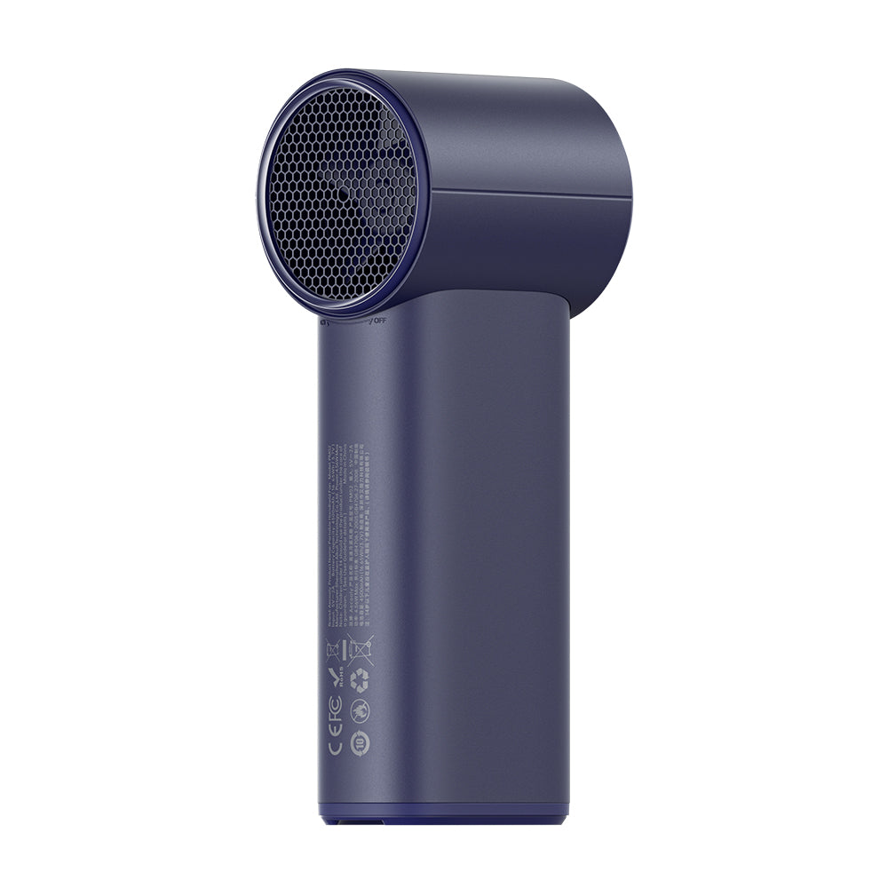 Aecooly PM02 Dijital LED Göstergeli Mist Chill Özellikli 5 Kademeli Portatif Soğutucu El Fanı Lacivert